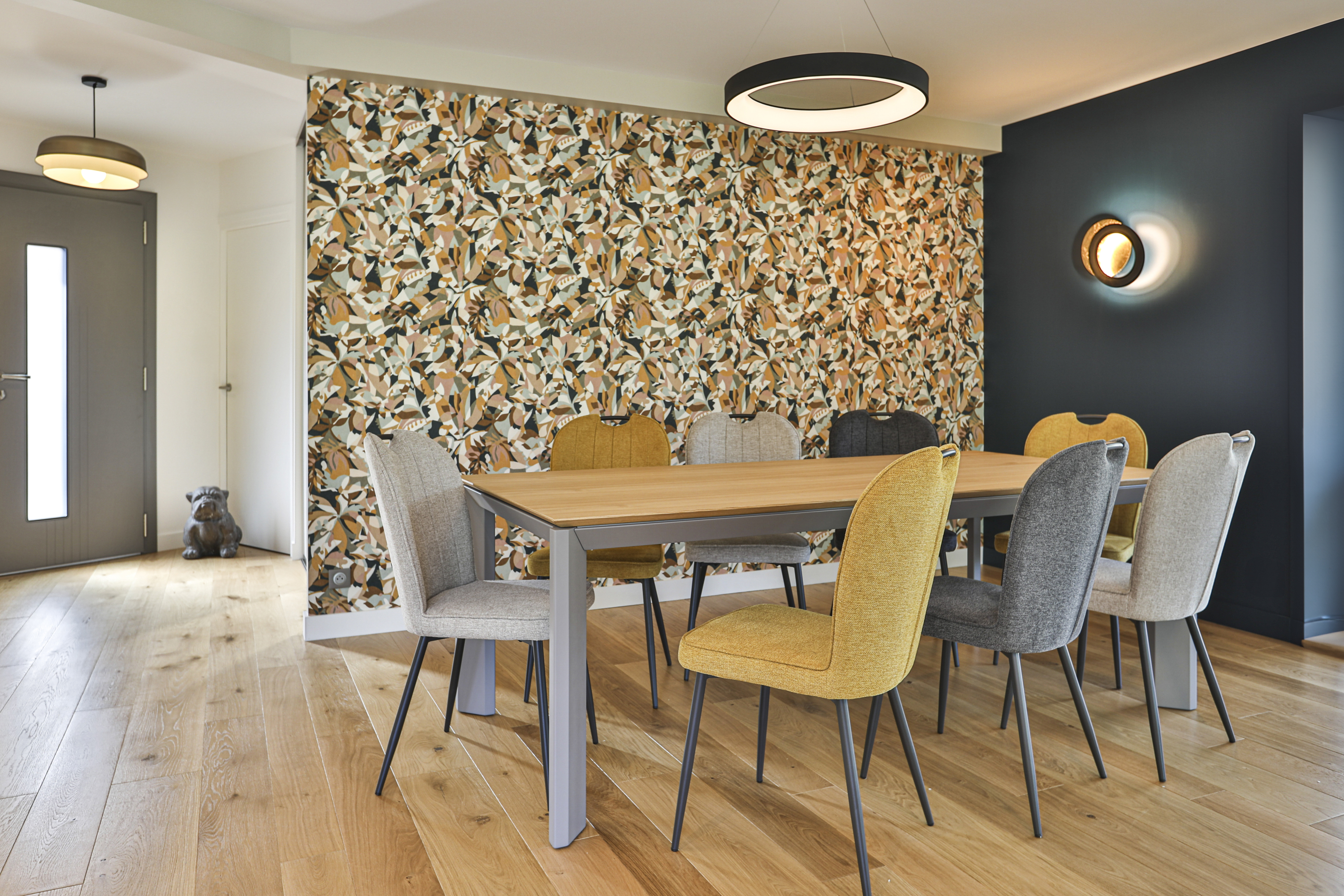 Rénovation d’un espace de vie lumineux et raffiné